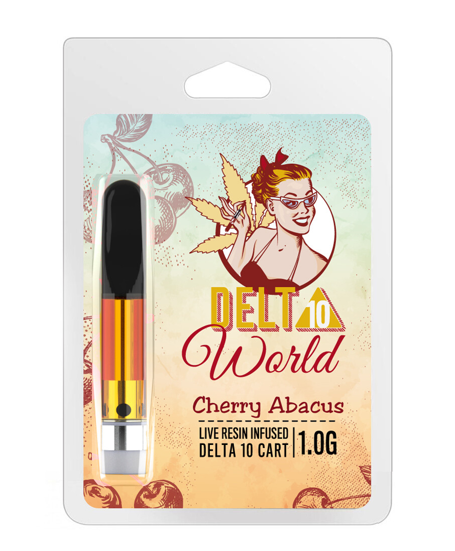 Delta 10 Cherry Abacus | Live Resin Infused | 1 Gram (Not available in MN)