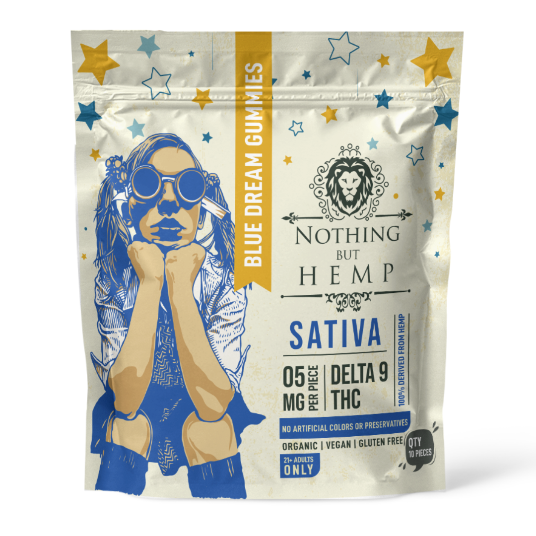 5mg Delta 9 THC | Blue Dream | Sativa | 10 Pack