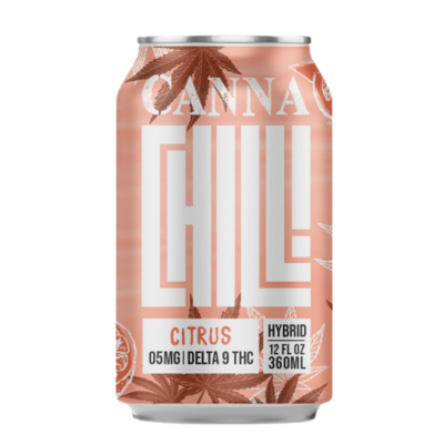 Canna Chill | 5mg Delta 9 THC | Hybrid | Mimosa | Citrus | 12 Pack