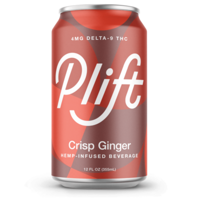 Plift | Crisp Ginger | 4mg THC | 6 Pack