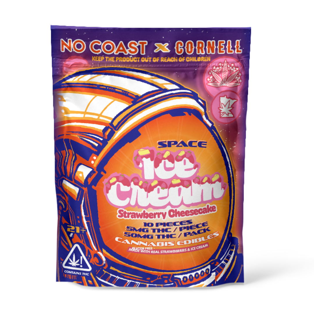 Space Ice Cream | Strawberry Cheese Cake | 5mg Delta 9 THC