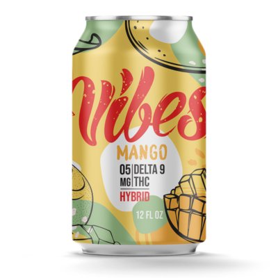 Vibes™ | Delta 9 THC | 5mg | Drink | Hybrid | 12 Pack