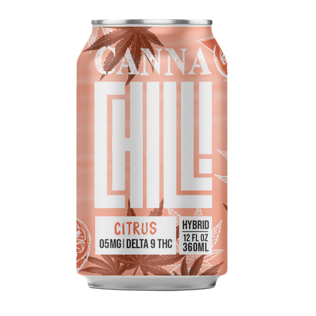 Canna Chill | 5mg Delta 9 THC | Hybrid | Citrus | 4 Pack