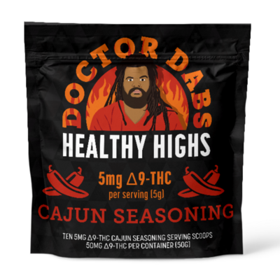 ​Doctor Dabs THC Cajun Seasoning | 5mg per 5 grams | 50mg Container