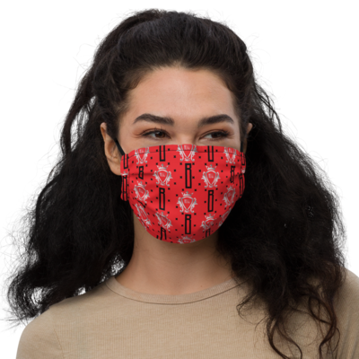 Modern Red Premium face mask