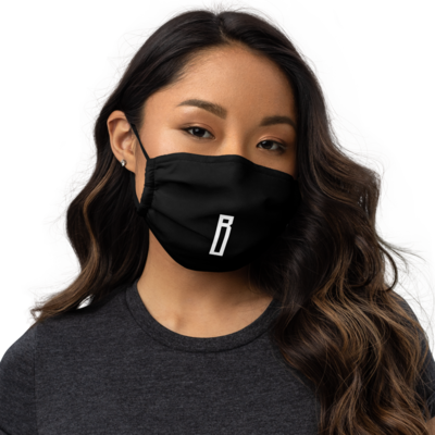 Premium Black Reusable face mask