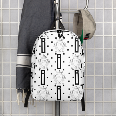 White Minimalist Backpack