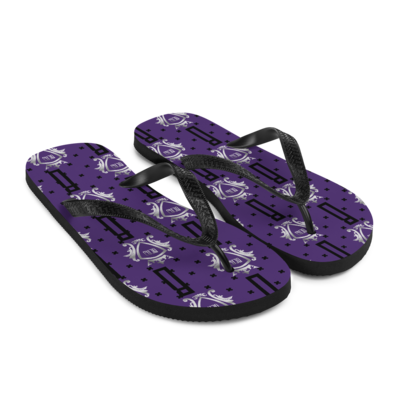 Purple Flip Flops | BENJ