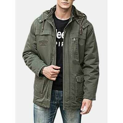 Mens Detachable Liner Hooded Parka Mens Detachable Liner Hooded Parka