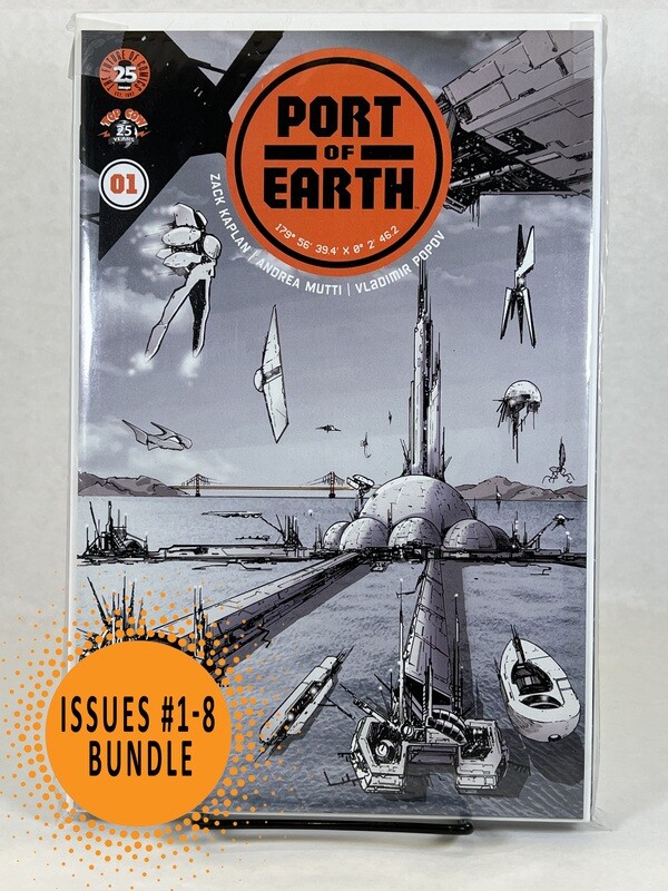 Port of Earth Issues #1-8 Bundle