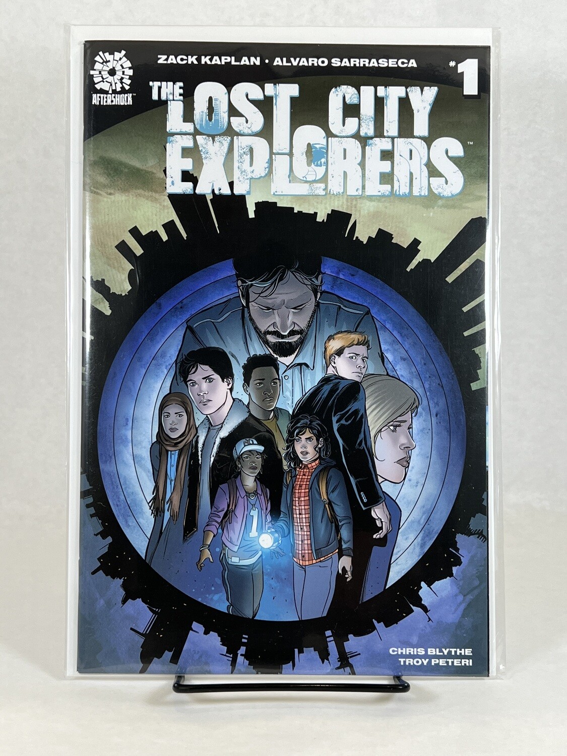 The Lost City Explorers #1 Cover B Alvaro Sarraseca