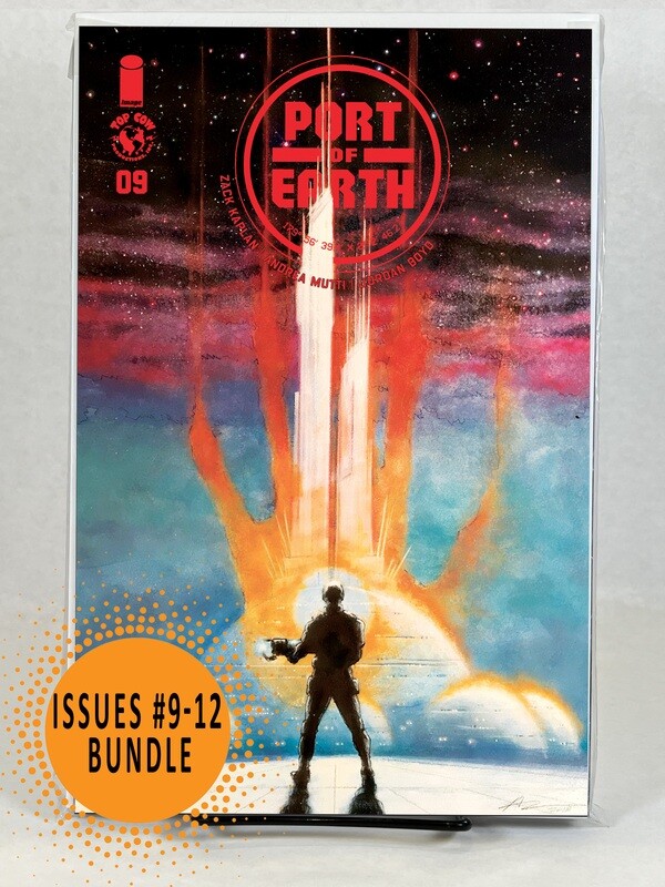 Port of Earth Issues #9-12 Bundle