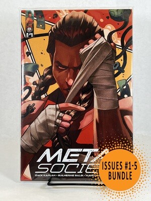 Metal Society Issues #1-5 Cover B & Variants Bundle