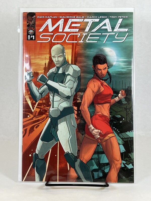 Metal Society #1 - Cover A Guilherme Balbi
