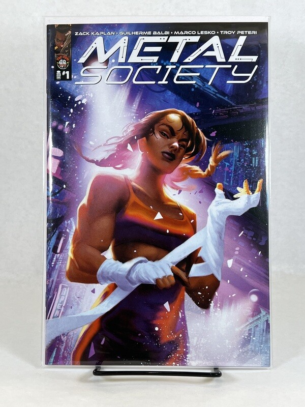 Metal Society #1 - Cover D Mateus Manhanini