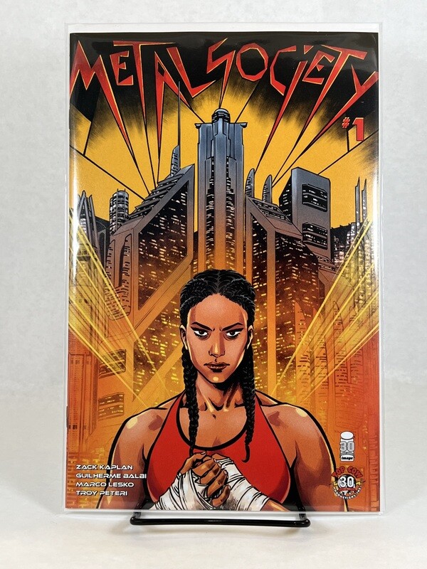 Metal Society #1 - Cover E Fernando Blanco