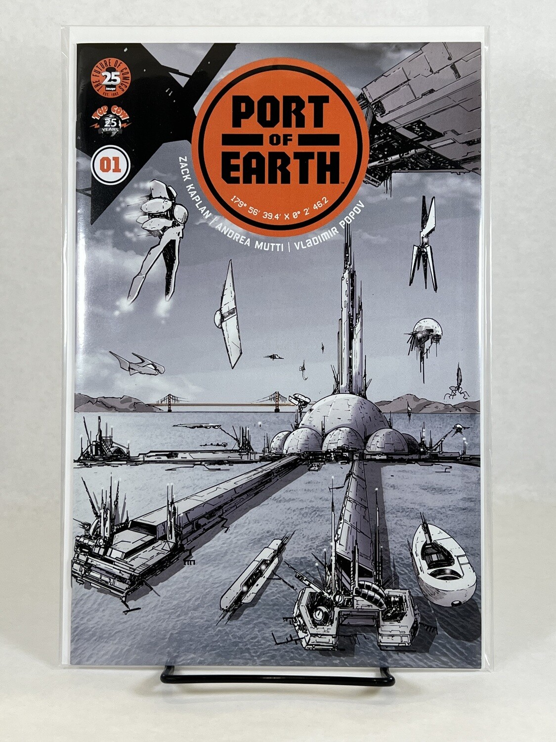 Port of Earth #1 - Cover A Andrea Mutti