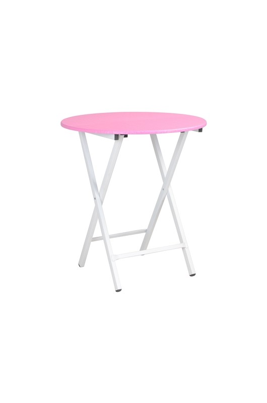 Foldable Table (Boot Round Pink) Foldable Table (Boot Round Pink)