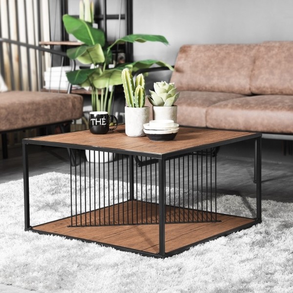 Modern Coffee Table (Line Flak) Modern Coffee Table (Line Flak)