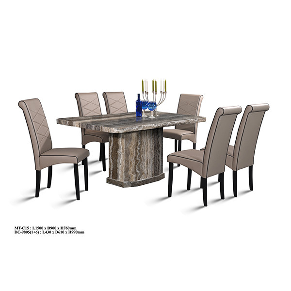 Classy Marble Dining Set Classy Marble Dining Set