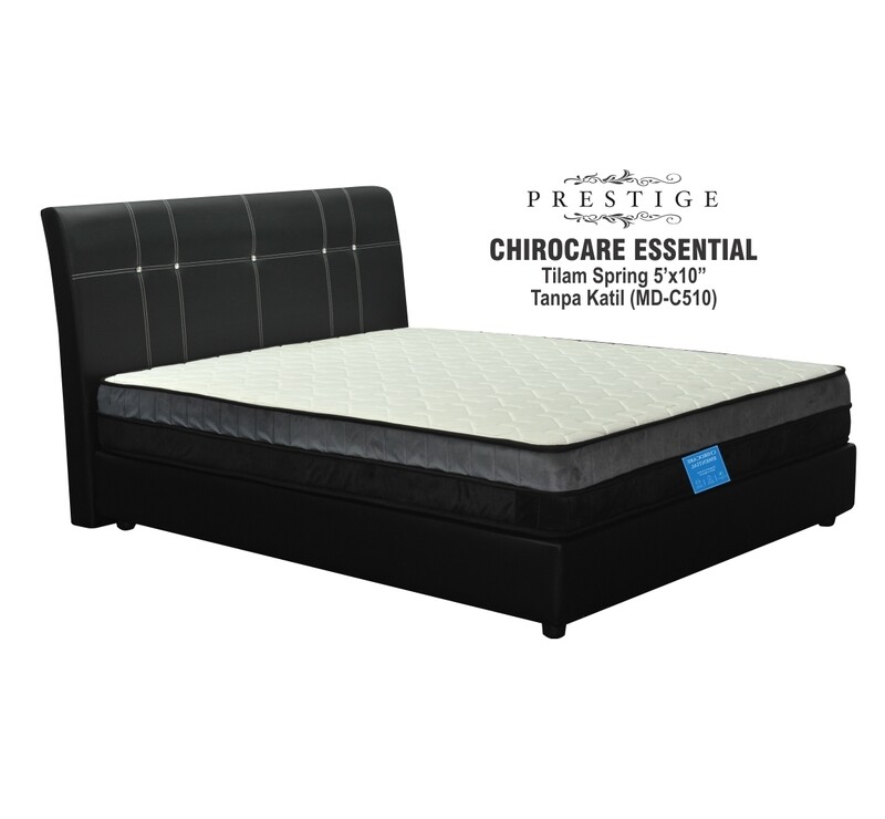 5ft X10 inch Chiro Essential Spring Mattress - Queen 5ft X10 inch Chiro Essential Spring Mattress - Queen
