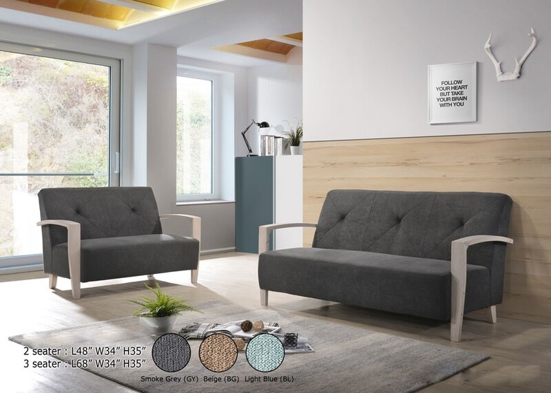 2+3 Seater Sofa Set (Grey) 2+3 Seater Sofa Set (Grey)