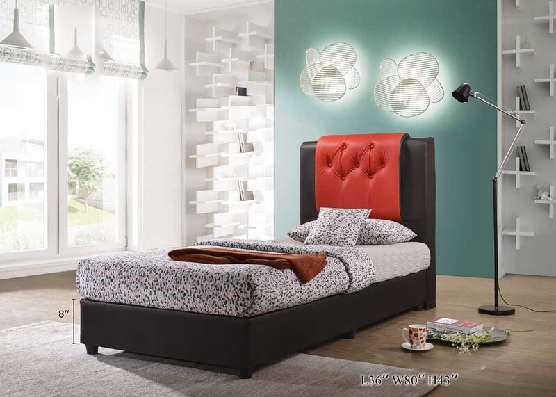 3ft PVC Single Divan Bed 3ft PVC Single Divan Bed