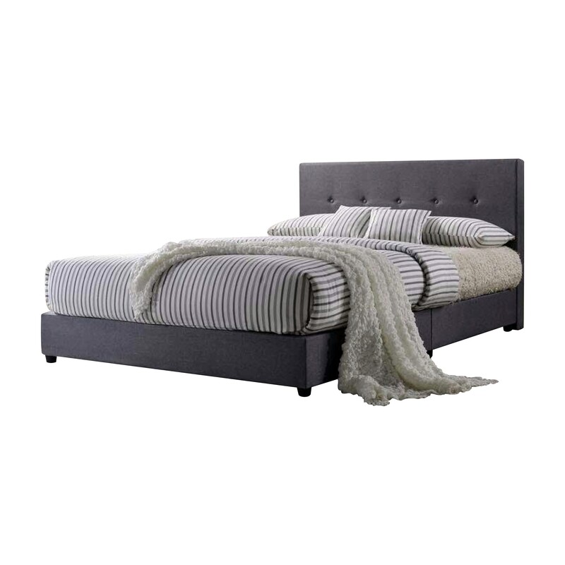 5ft Fabric Queen Size Bed Frame (Brown) 5ft Fabric Queen Size Bed Frame (Brown)