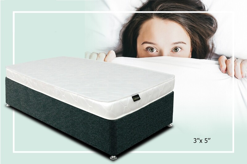 3ft x 5inch Single Satin Rebond Mattress 3ft x 5inch Single Satin Rebond Mattress