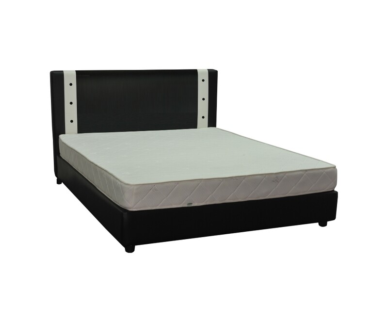 Full Bed Set (Queen Bedframe + 6inch Mattress) Full Bed Set (Queen Bedframe + 6inch Mattress)