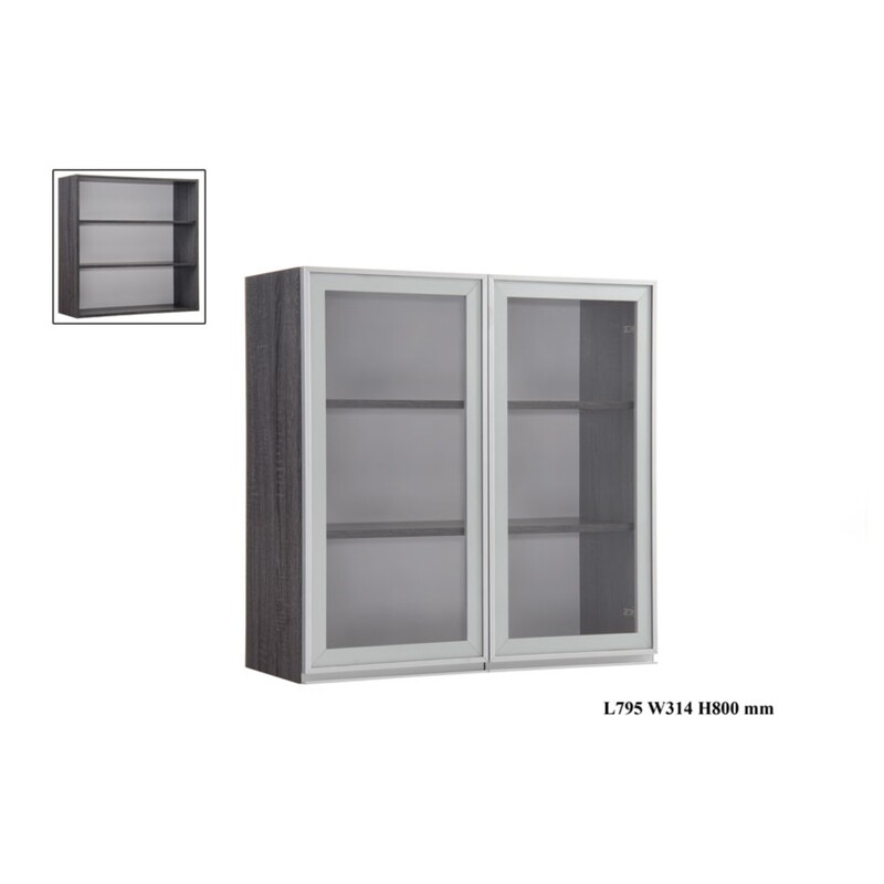 2.5 Glass Door Wall Cabinet 2.5 Glass Door Wall Cabinet