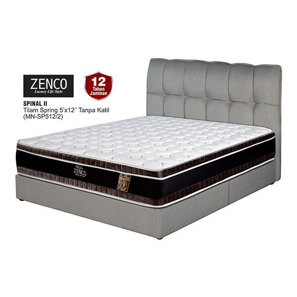 ZENCO 12 inch Spinal II Spring Mattress - Queen ZENCO 12 inch Spinal II Spring Mattress - Queen
