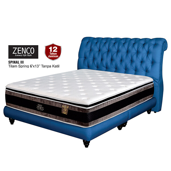 ZENCO 13 inch Spinal III Spring Mattress - King ZENCO 13 inch Spinal III Spring Mattress - King