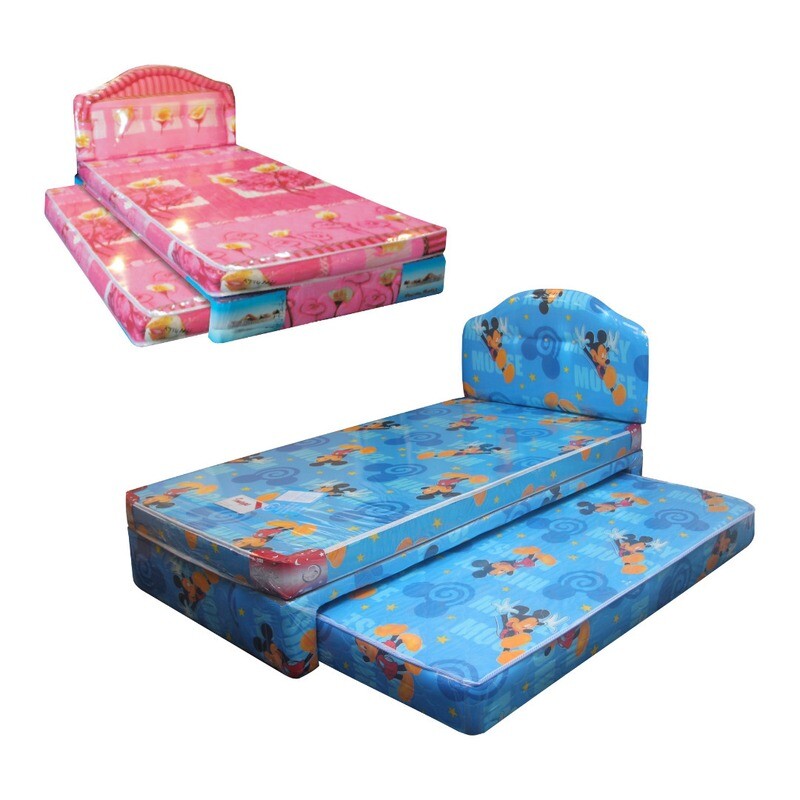 Full Bed Set (Super Single Pullout Bed Frame +Super Single Mattress)