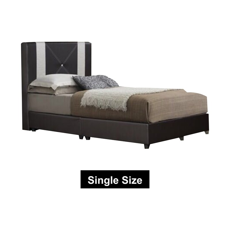 3ft PVC Single Divan Bed