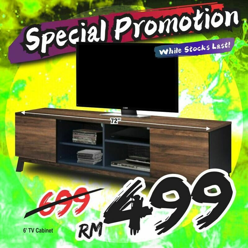 6ft TV Cabinet 6ft TV Cabinet