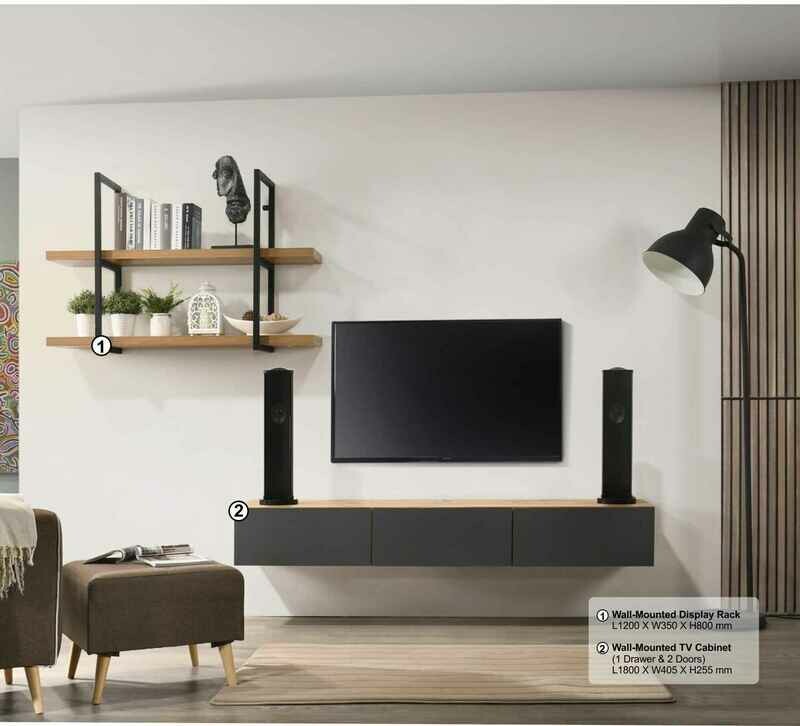 6ft Wall Mounted TV Cabinet 6ft Wall Mounted TV Cabinet