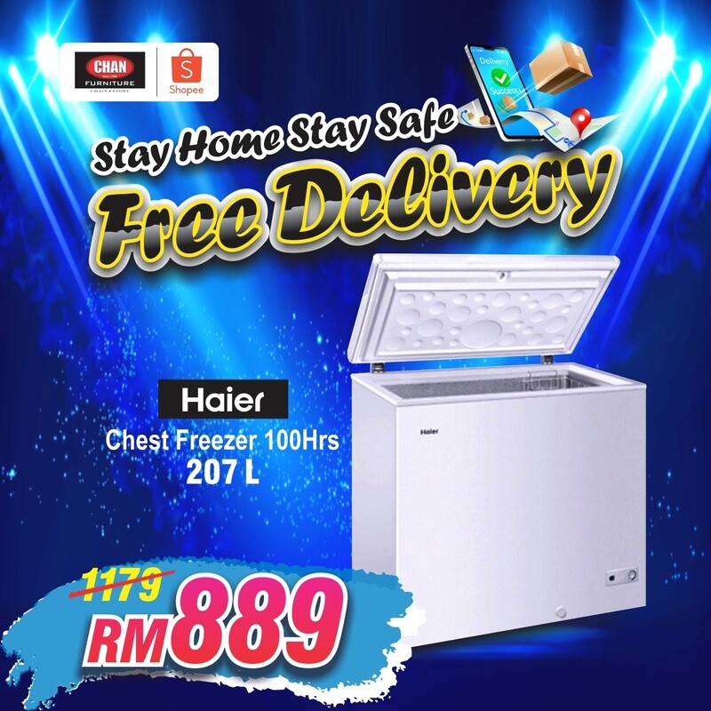 HAIER | 207L 6-in 1 Convertible Chest Freezer HAIER | 207L 6-in 1 Convertible Chest Freezer