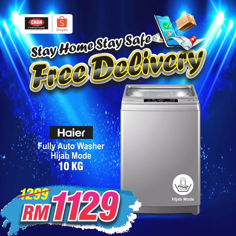 HAIER | 10KG Top Load Fully-Auto Washing Machine HAIER | 10KG Top Load Fully-Auto Washing Machine
