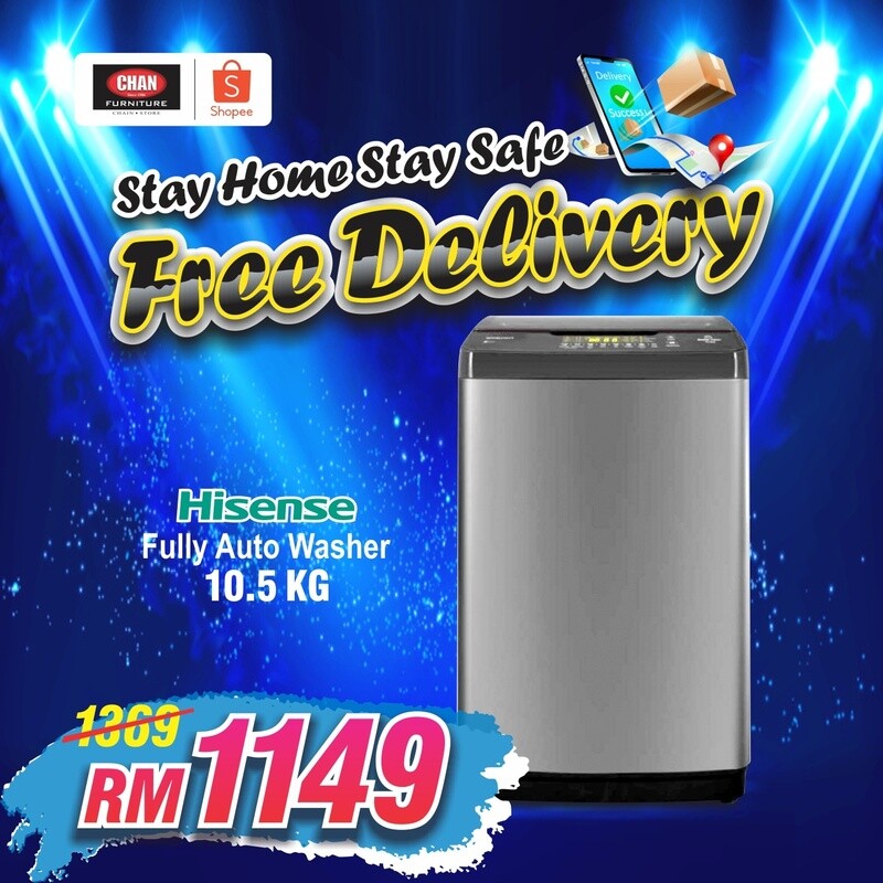 HISENSE | 10.5kg Washer HISENSE | 10.5kg Washer