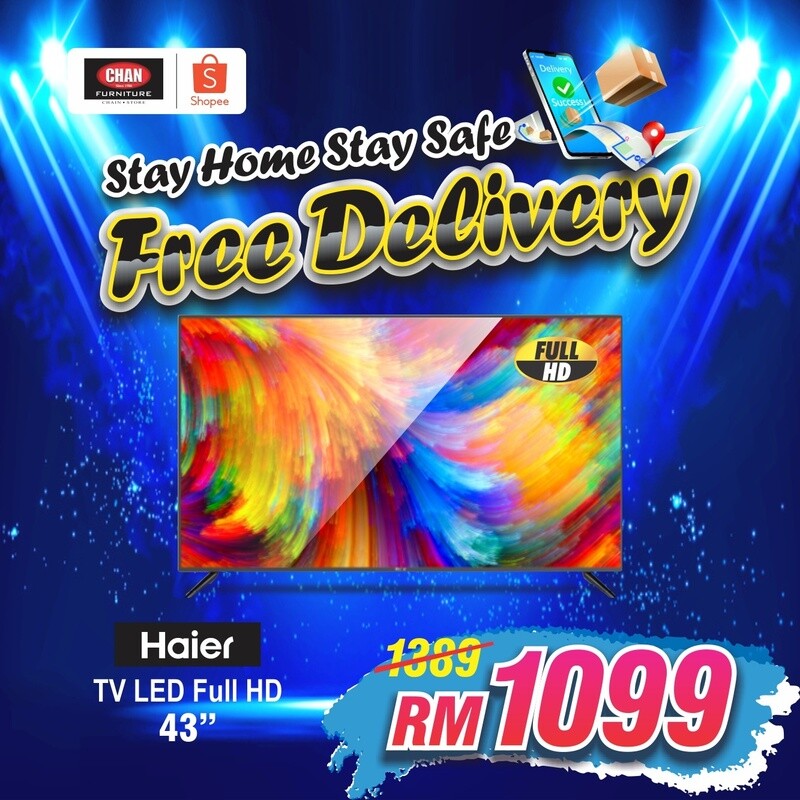 HAIER | 43 inch FHD LED TV HAIER | 43 inch FHD LED TV
