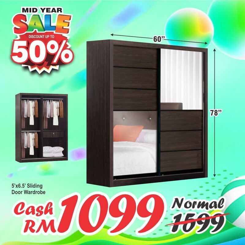 5ft x 8ft Sliding Wardrobe 5ft x 8ft Sliding Wardrobe