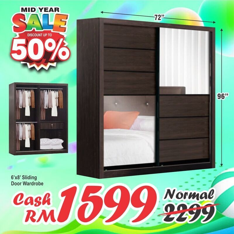 6ft x 8ft Sliding Wardrobe 6ft x 8ft Sliding Wardrobe