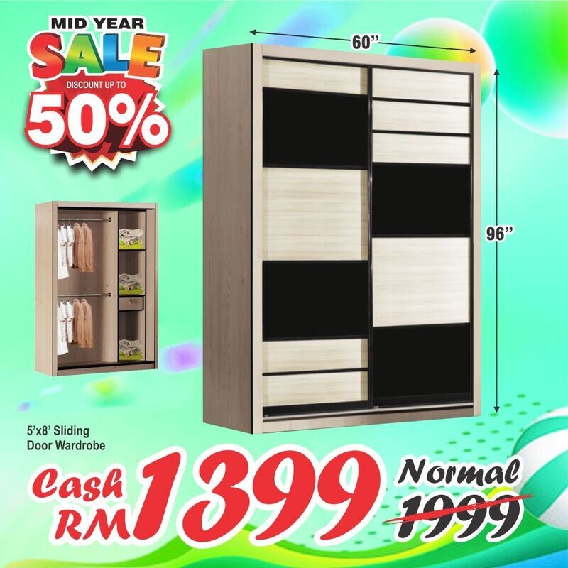 5ft x 8ft Sliding Wardrobe 5ft x 8ft Sliding Wardrobe