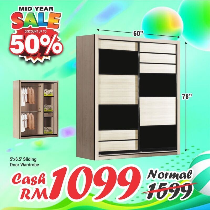 5ft x 6ft Sliding Wardrobe 5ft x 6ft Sliding Wardrobe