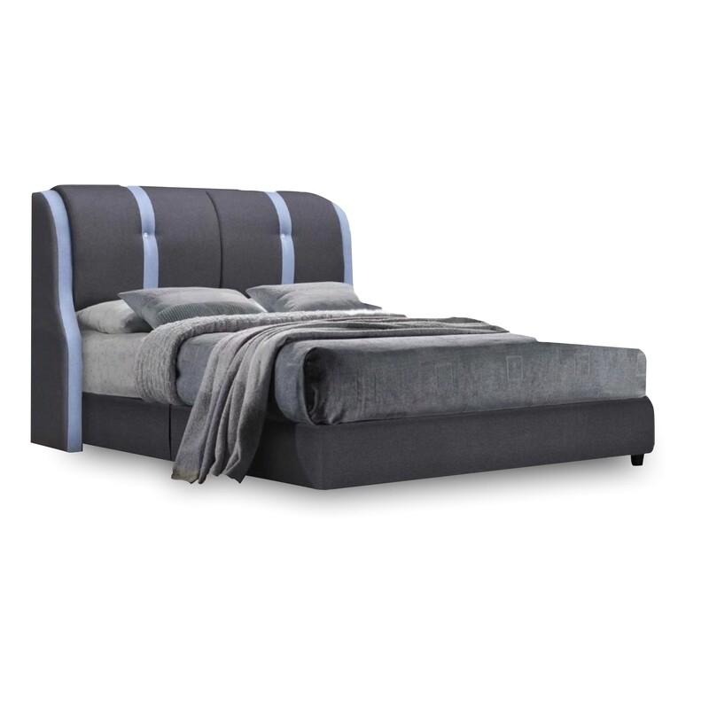 5ft fabric Queen Divan 5ft fabric Queen Divan