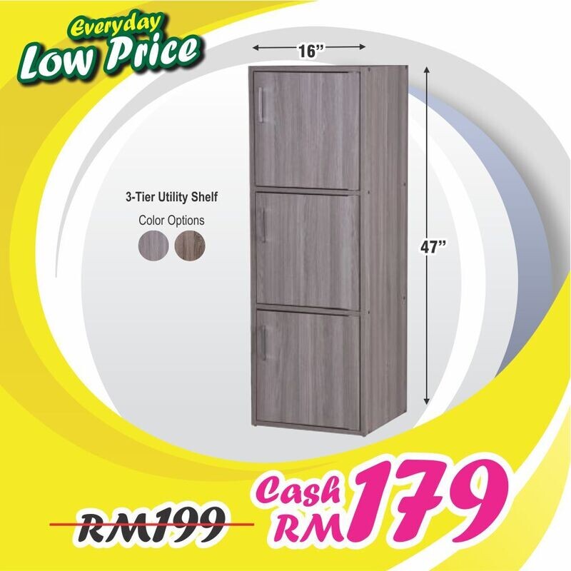 3 Doors Utility Shelf 3 Doors Utility Shelf