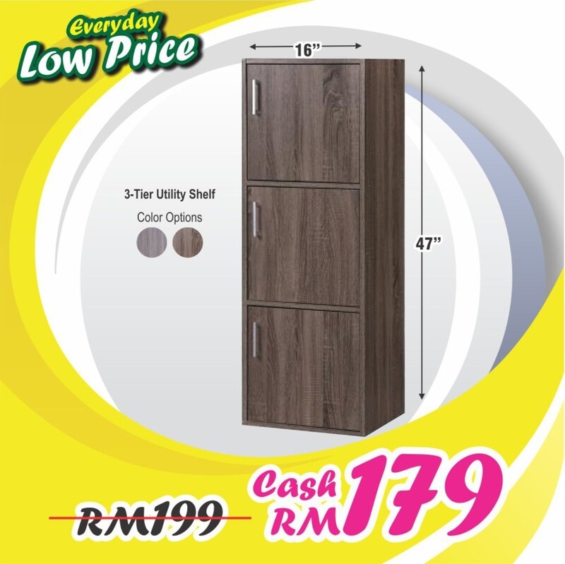3 Doors Utility Shelf 3 Doors Utility Shelf