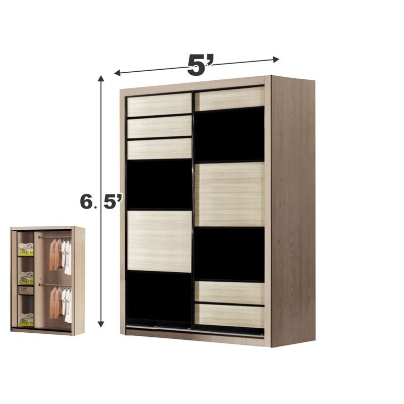 5ft x 6.5ft Sliding Wardrobe 5ft x 6.5ft Sliding Wardrobe