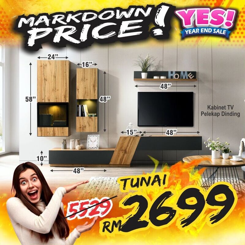 Wall- Mounted TV Cabinet Wall- Mounted TV Cabinet
